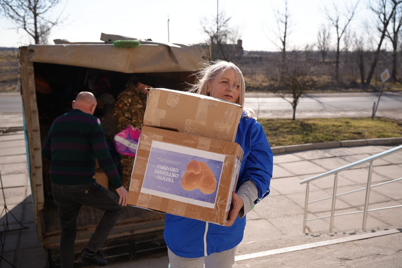 Гуманитарная миссия в Дмитровке Гуманитарная миссия в Дмитровке