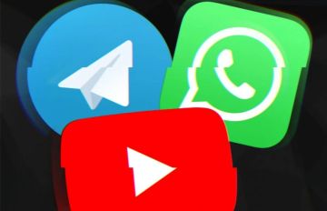 ����������� ��������������� ������: � ������ �������� ������� � ���������� YouTube, VPN-��������, Telegram � WhatsApp ������� �� ���� �������� ����� ���������