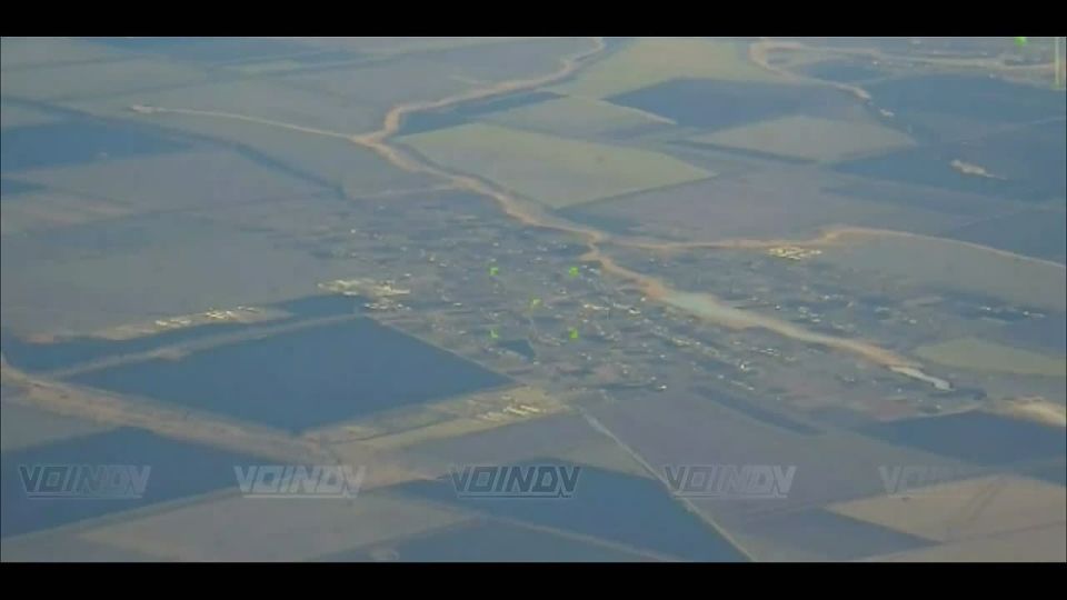 Работа бомбардировочной авиации 11 армии ВВС и ПВО по позициям противника на Запорожском направлении в районе н.п. Воздвижевка и Верхняя Терса