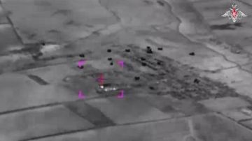 Минобороны России: Расчет «Града» группировки «Восток» нанес удар по опорному пункту и технике противника