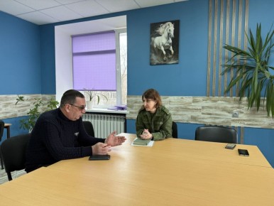 Сотрудники регионального управления Следственного комитета России провели прием граждан в городе Токмак