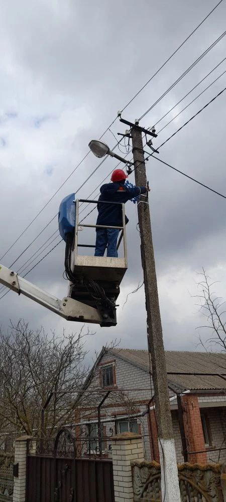 Восстановительные работы в селе Нововасильевка Восстановительные работы в селе Нововасильевка