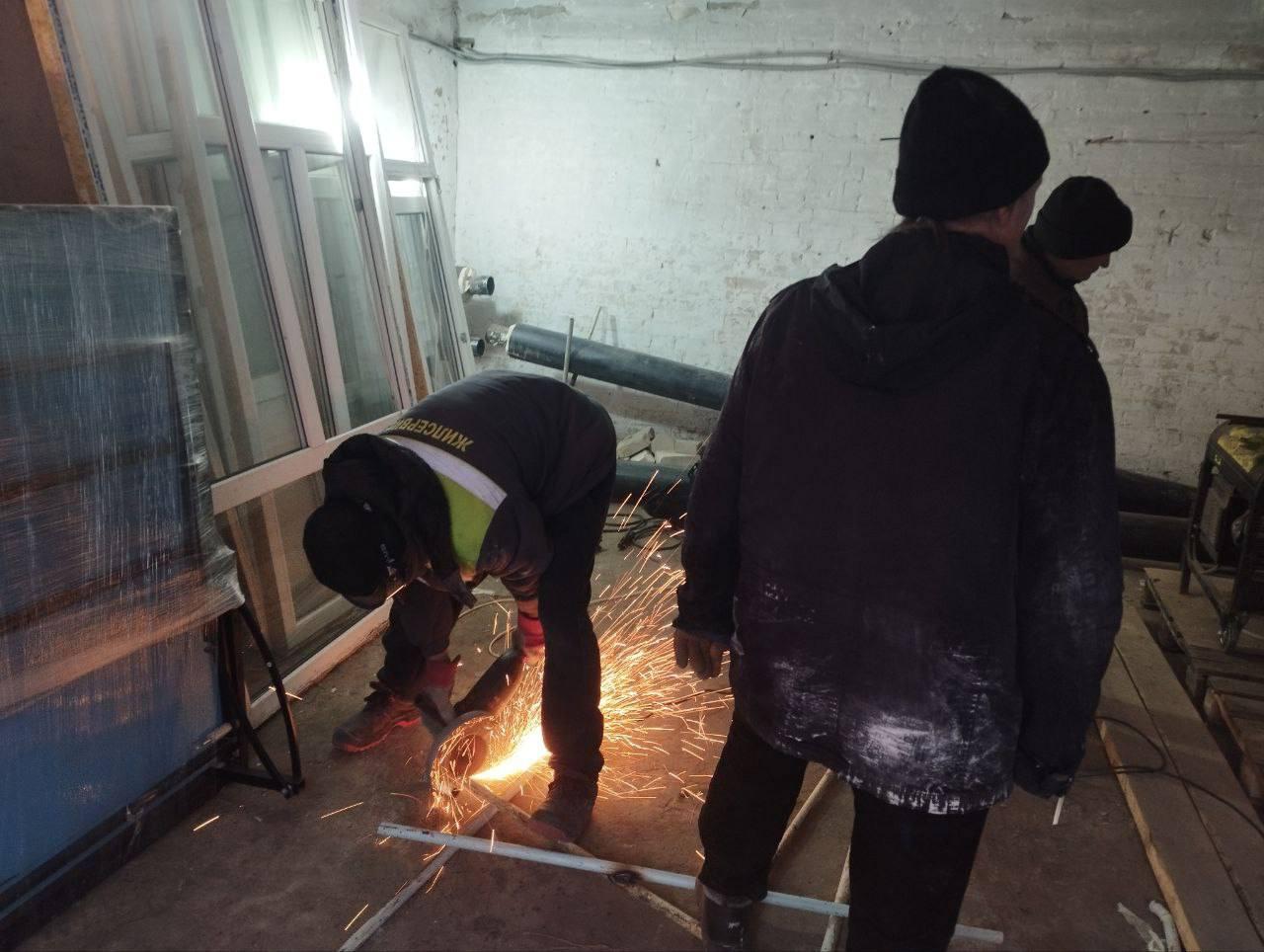 Как аварийная шефская бригада помогала в зимний период Запорожской области Как аварийная шефская бригада помогала в зимний период Запорожской области