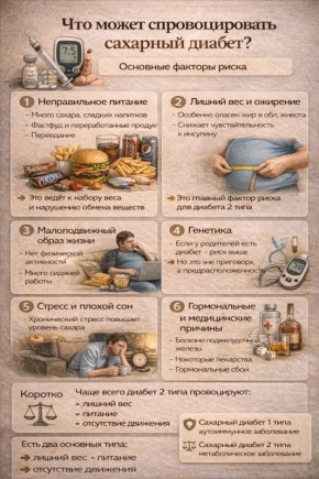 «Эпидемия» диабета может начаться в России