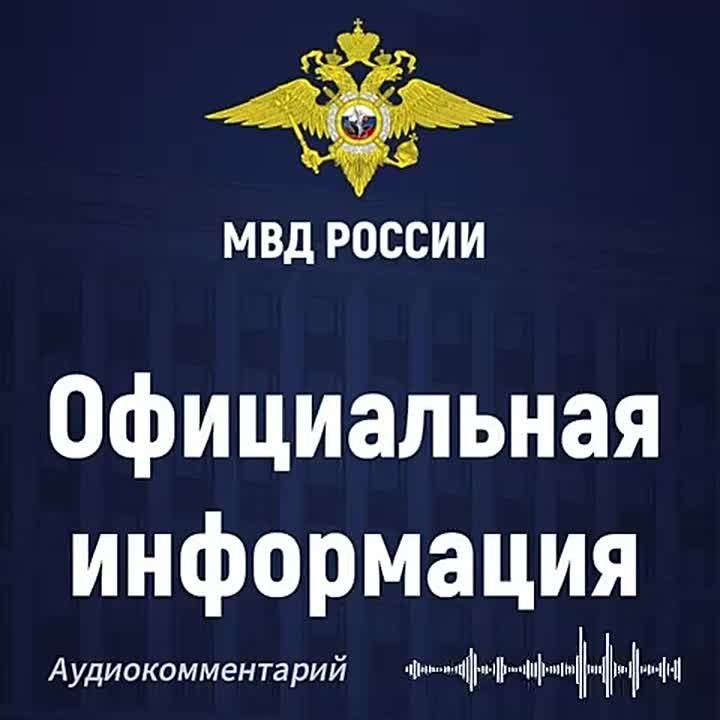 Официальная информация МВД России