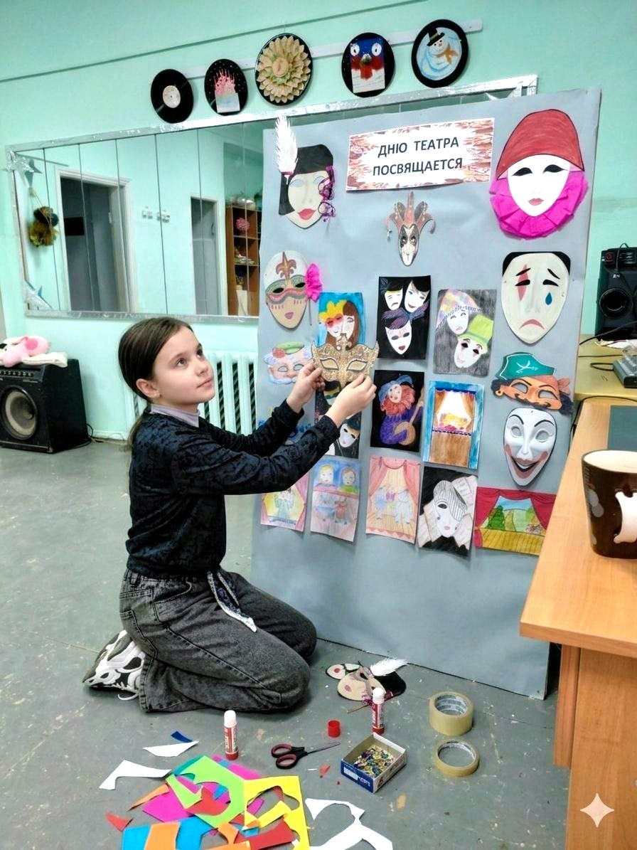 В Михайловском Центре детского творчества юные таланты отметили Всемирный день театра В Михайловском Центре детского творчества юные таланты отметили Всемирный день театра