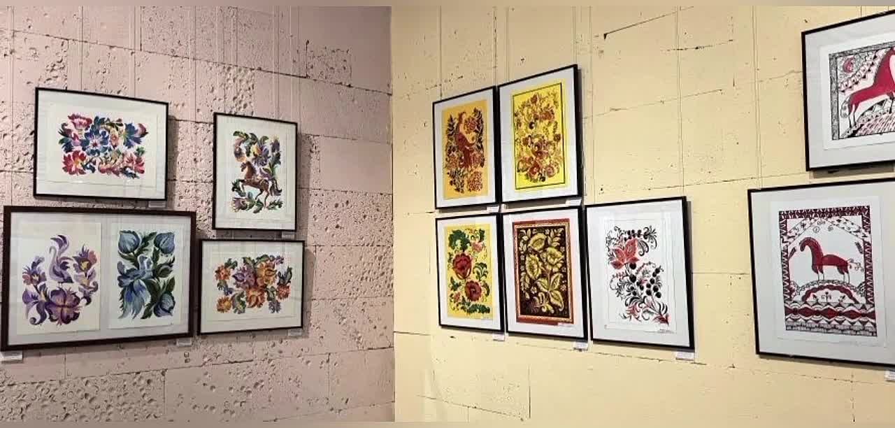 В энергодарском Художественном выставочном зале проходит выставка «От ремесла к искусству»