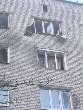 Евгений Балицкий: В городе Васильевке в результате атаки БПЛА противника повреждения получил многоквартирный дом