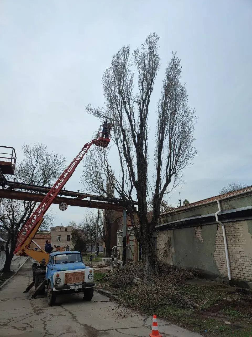 В Бердянске продолжаются работы по благоустройству