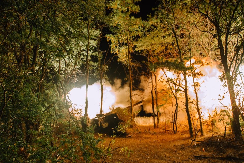 Российские артиллеристы ударили по скрытым позициям ВСУ в Запорожской области