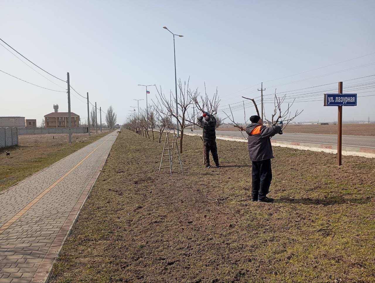 Плановые весенние работы по облагораживанию территорий в Кирилловке Плановые весенние работы по облагораживанию территорий в Кирилловке