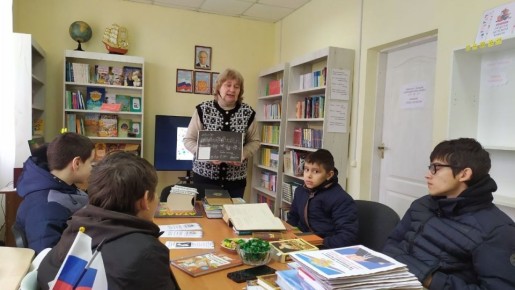 В рамках Всероссийской недели детской и юношеской книги в Приморско-Посадской сельской библиотеке проведен "Библиотечный блокнот"