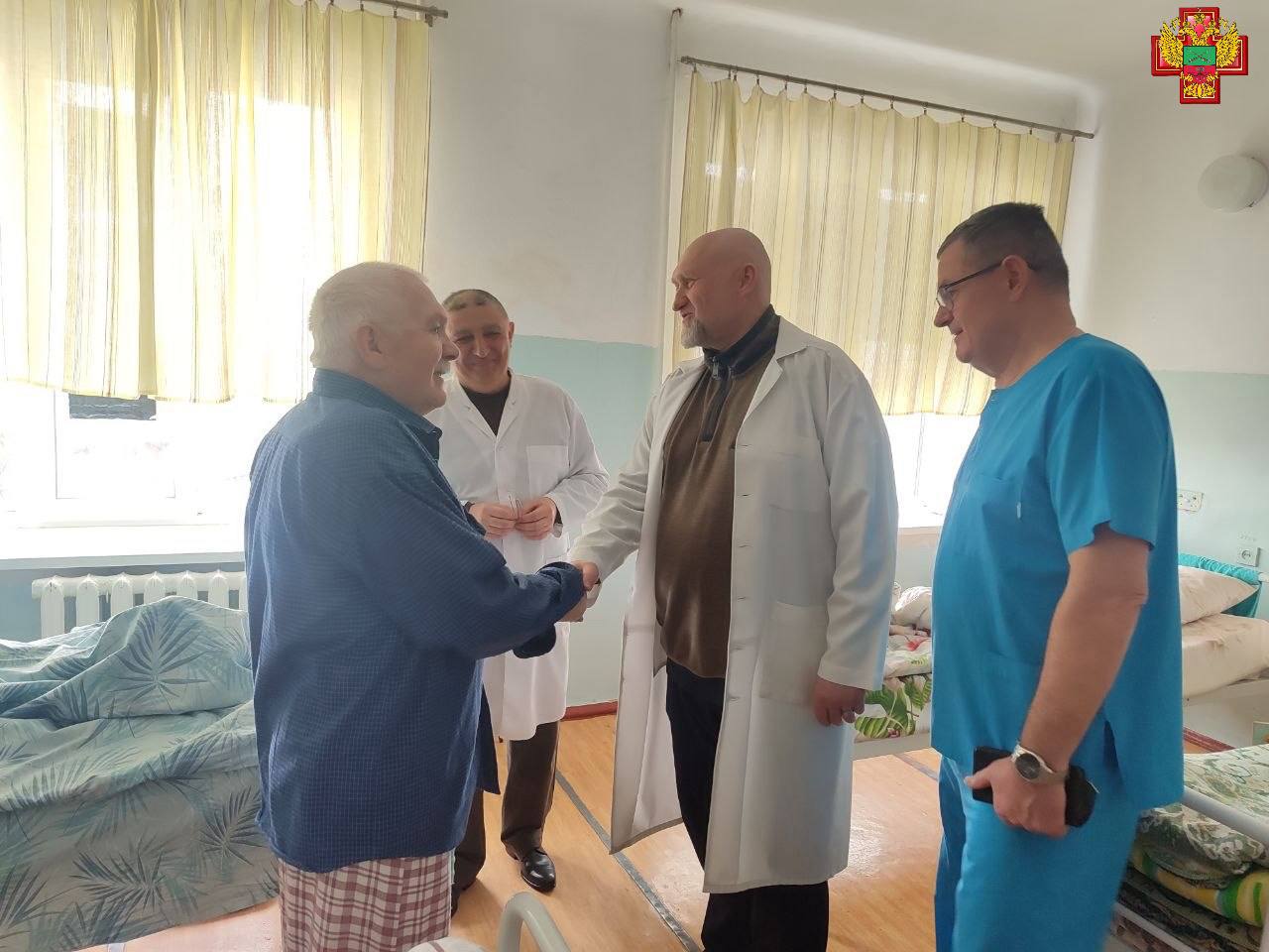 Днепрорудненскую центральную районную больницу посетил министр здравоохранения Запорожской области Дмитрий Ваньков