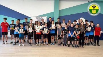 В Мелитопольской спортивной школе №1 состоялся открытый детский кубок по настольному теннису городского округа Мелитополь