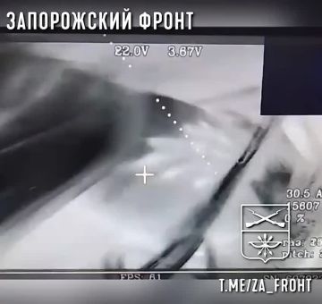 Запорожское направление, н.п. Орехов оператор FPV-дрона КВН с позывным Мартын с разведроты "Немца" уничтожил очередной НРТК ВСУ