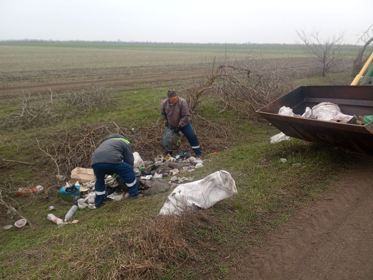 Порядок на участке от трассы до Фёдоровки Порядок на участке от трассы до Фёдоровки