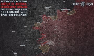 Успех ВС РФ на Восточно-Запорожском