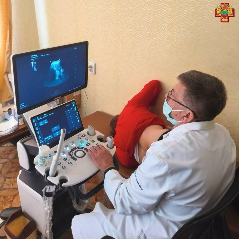 Куйбышевская ЦРБ получила новый УЗИ-аппарат экспертного класса