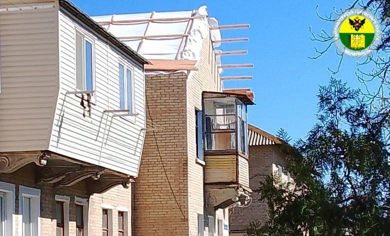 В городском округе Мелитополь начался ремонт кровель