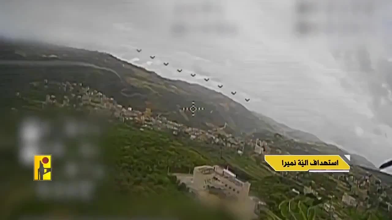 Операторы FPV-дронов Хезболлы загнали беспилотник Меркаве в заднюю дверь, а также потом поразили новый БТР Eitan