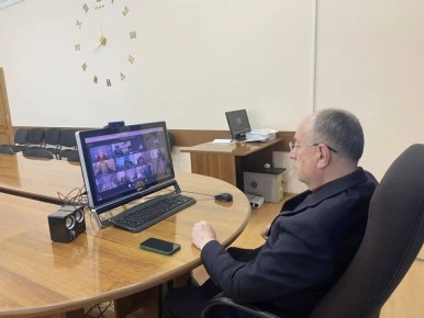 Ориентир на поддержку. Заместитель министра Марк Джанаев принял участие в совещании, организованном в режиме видеоконференцсвязи (ВКС) Министерством просвещения Российской Федерации