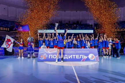 Телеканал «Россия 24» подготовил большой сюжет о финале Кубка России с комментариями победителей в лице игроков ЦСКА Елены Михайличенко и Анастасии Илларионовой