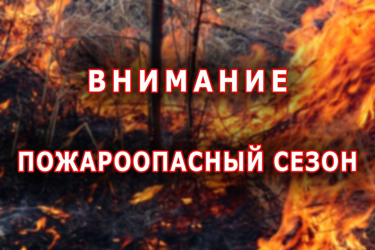 Весенне-летний пожароопасный период!