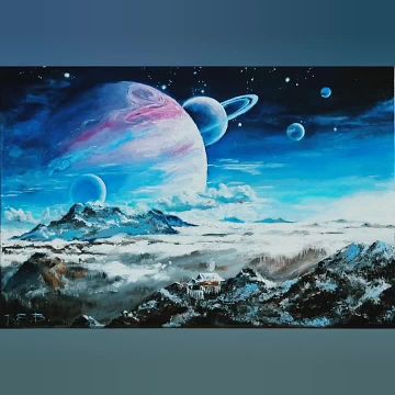 В стенах Днепрорудненской Детской школы искусств проведена беседа на тему «Космос в искусстве»