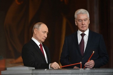 Владимир Путин поздравил православных христиан и всех граждан России, отмечающих Пасху – Светлое Христово Воскресение