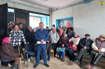 Прокурор Приморского района Алексей Батайкин провел выездной прием жителей села Партизаны