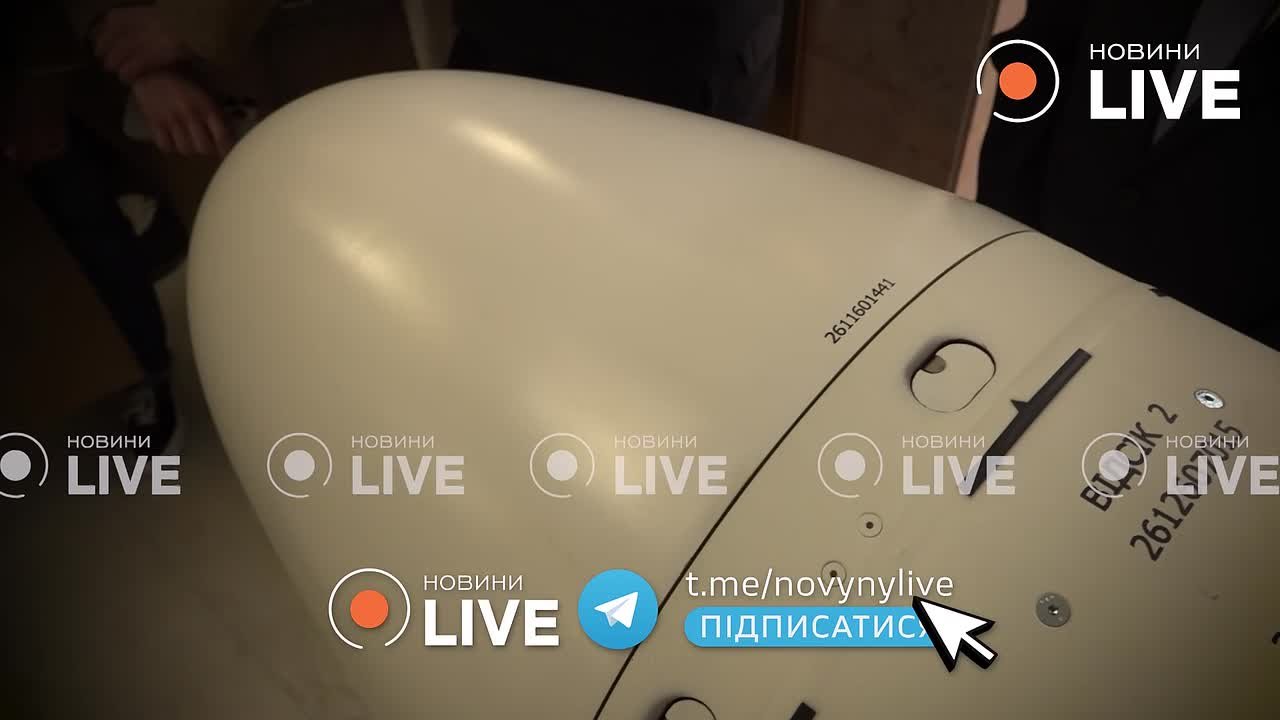 Новая украинская крылатая ракета Areion, представленная на выставке в Киеве