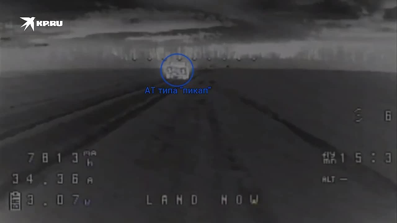 Оператор дронов «Мук» сжег три автомобиля ВСУ на Запорожье