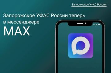 Запорожское УФАС в MAX. Теперь новости о работе антимонопольной службы можно читать в новом мессенджере MAX