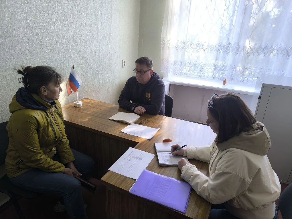 Александр Трудоношин: Провожу прием граждан в селе Черноземное Александр Трудоношин: Провожу прием граждан в селе Черноземное