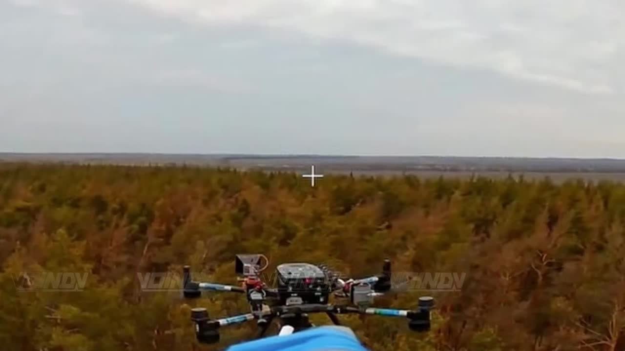 Боевая работа операторов БпЛА 29 армии группировки войск "Восток" по уничтожению тяжелых гексакоптеров противника на Запорожском направлении