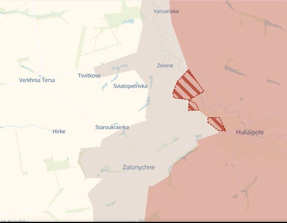 Юлия Витязева: Российские войска продвинулись в Гуляйполе и в районе Зеленого Запорожской области, сообщают вражеские сводки