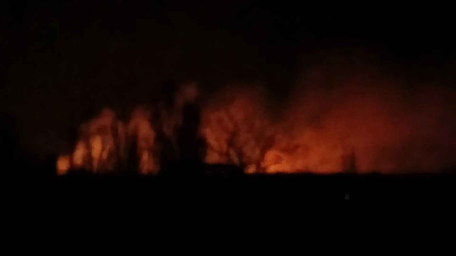 Дмитрий Рогозин: Окраина Мелитополя. Догорают сбитые вражеские дроны