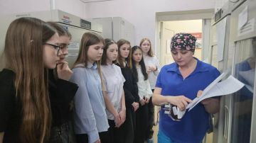 Сергей Золотарёв: Школьникам гимназии № 1 Люберец определили группу крови