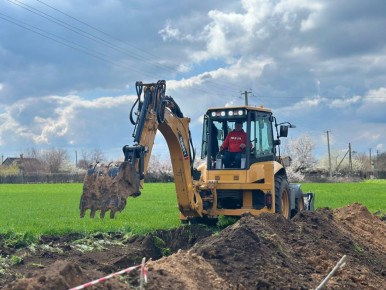 В посёлке Возрождение ведётся строительство нового водопровода при поддержке шеф-региона Севастополя