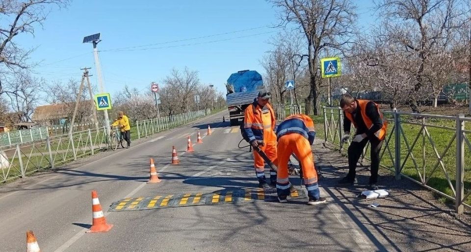 Новые «лежачие полицейские» появились на дорогах Запорожской области