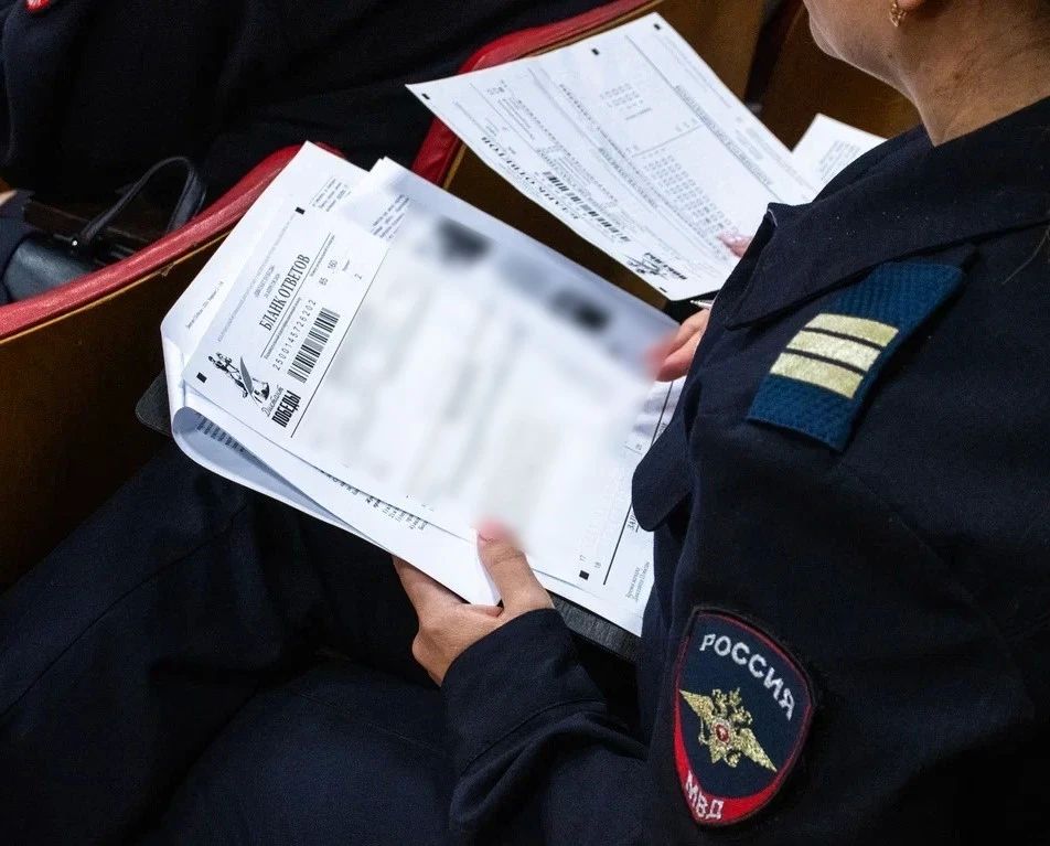В Мелитополе сотрудники полиции присоединились к «Диктанту Победы» 2026 В Мелитополе сотрудники полиции присоединились к «Диктанту Победы» 2026
