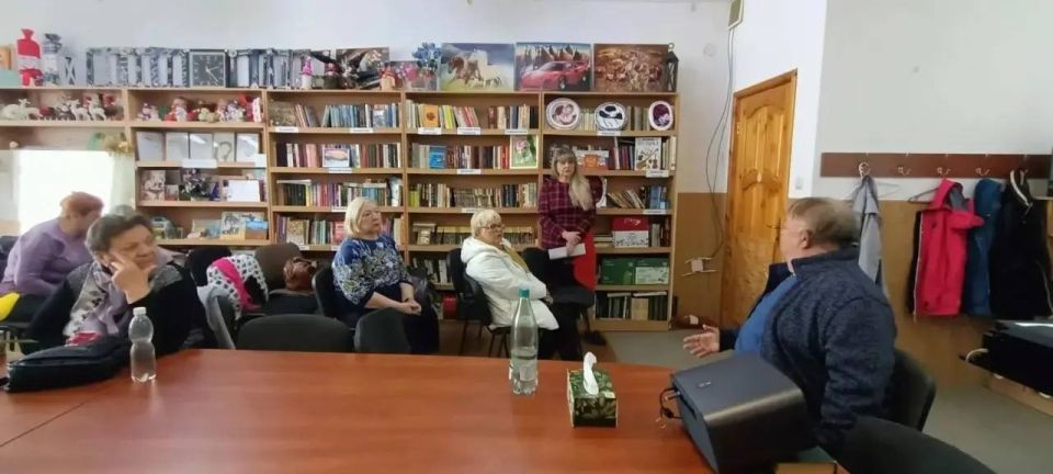 В ГБУ «Комплексный центр социального обслуживания населения» Министерства труда и социальной политики Запорожской области в рамках федерального проекта «Старшее поколение» национального проекта «Семья» в отделении Активного... В ГБУ «Комплексный центр социального обслуживания населения» Министерства труда и социальной политики Запорожской области в рамках федерального проекта «Старшее поколение» национального проекта «Семья» в отделении Активного...