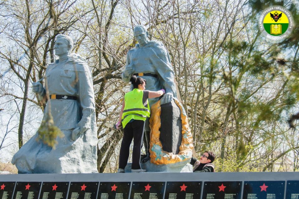 Администрация городского округа Мелитополь продолжает работу по благоустройству общественных территорий Администрация городского округа Мелитополь продолжает работу по благоустройству общественных территорий