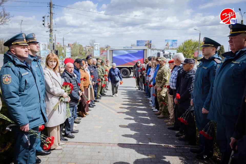 В Запорожской области отдали дань уважения ликвидаторам последствий катастрофы на ЧАЭС В Запорожской области отдали дань уважения ликвидаторам последствий катастрофы на ЧАЭС