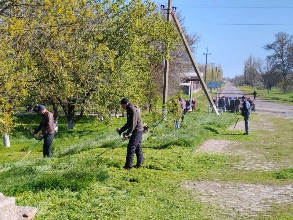 В Бердянском районе прошел Всероссийский субботник В Бердянском районе прошел Всероссийский субботник