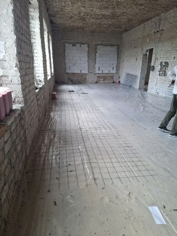 В Таврийском продолжается восстановление Дома культуры В Таврийском продолжается восстановление Дома культуры
