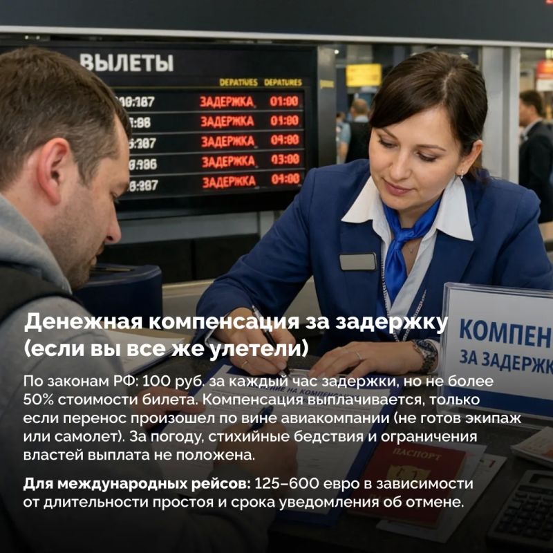 Отмена рейса — стресс, но не катастрофа Отмена рейса — стресс, но не катастрофа