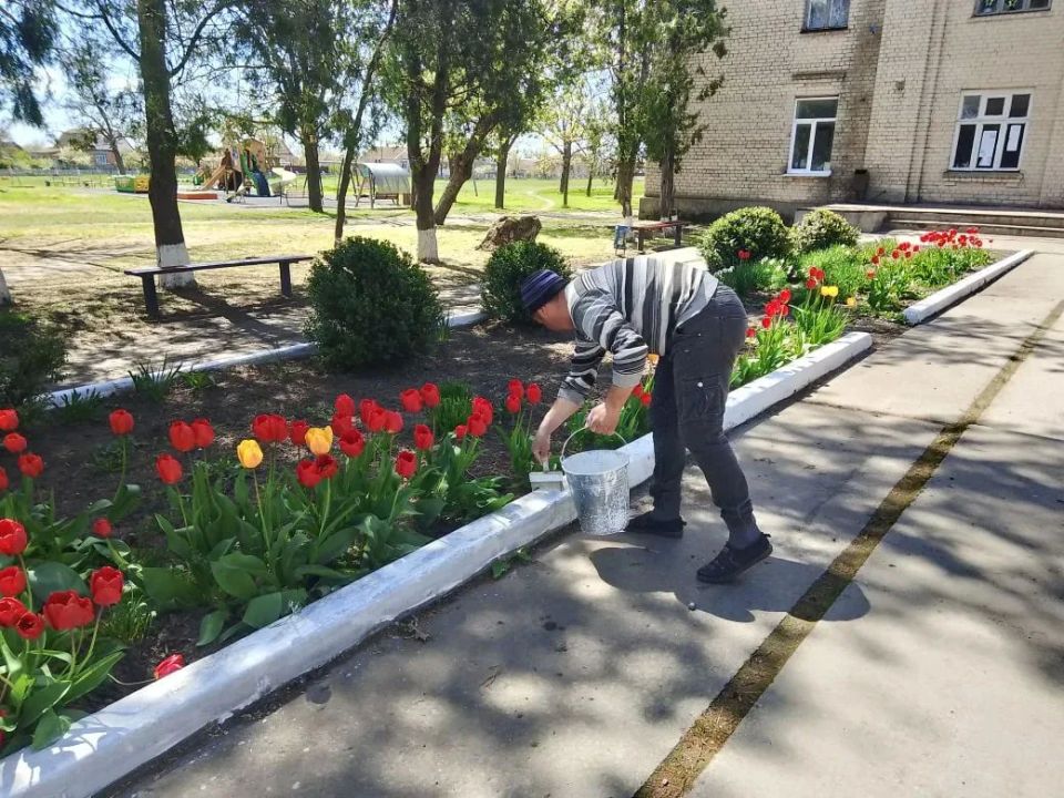Села Приморского округа становятся чище! Села Приморского округа становятся чище!