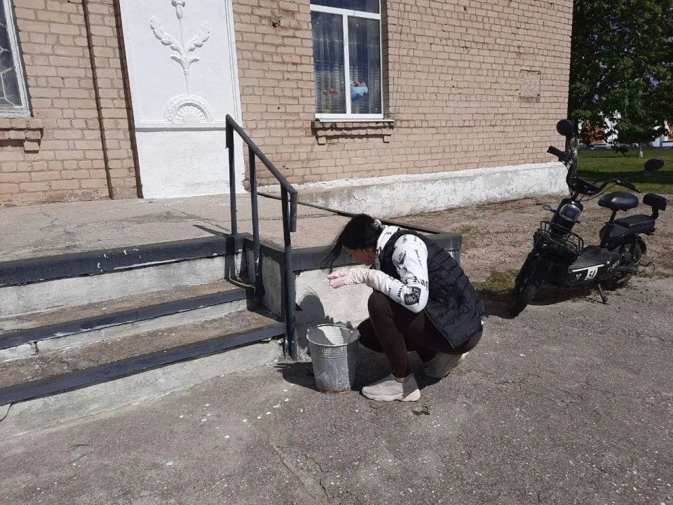 Села Приморского округа становятся чище! Села Приморского округа становятся чище!