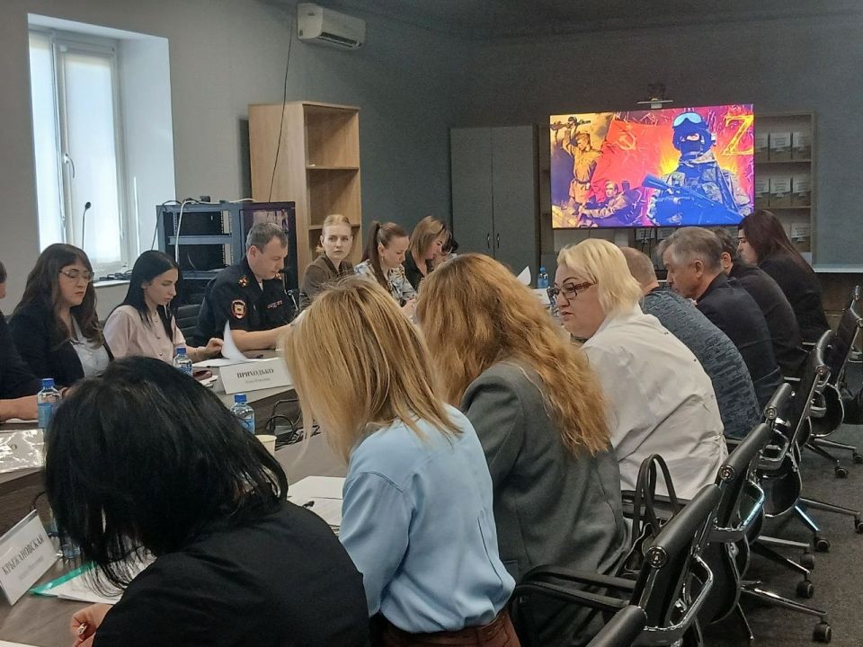 В Мелитополе прошло очередное заседание межведомственной по координации помощи ветеранам СВО и членам их семей В Мелитополе прошло очередное заседание межведомственной по координации помощи ветеранам СВО и членам их семей